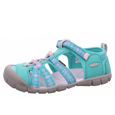KEEN Seacamp Sandale in bright aqua KEEN Seacamp Sandale in bright aqua