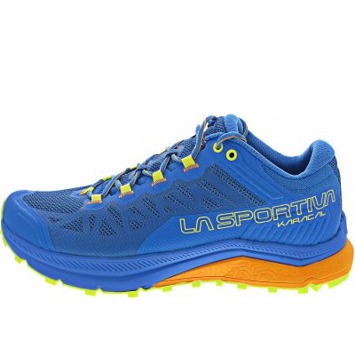 La Sportiva Karacal Wanderschuh in electric blue-citrus La Sportiva Karacal Wanderschuh in electric blue-citrus