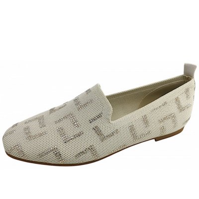 La Strada Slipper in beige 4521