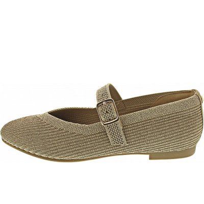 La Strada Ballerina in gold silver knitted La Strada Ballerina in gold silver knitted