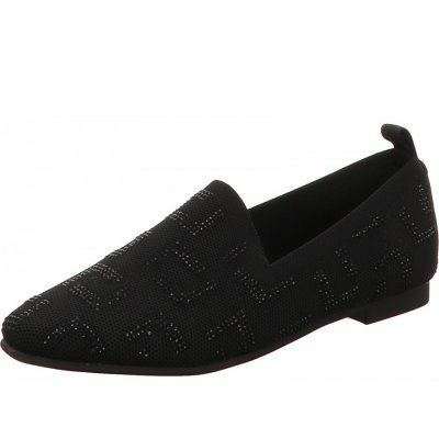 La Strada Slipper in schwarz