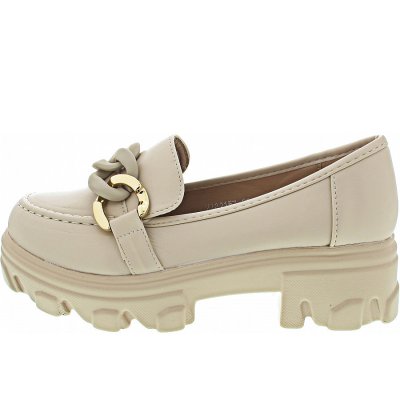 La Strada Mokassin in beige pu La Strada Mokassin in beige pu