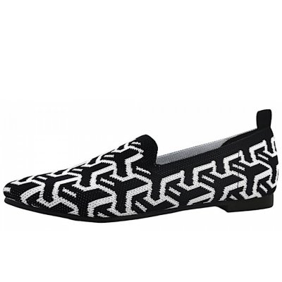 La Strada Slipper in black/ white La Strada Slipper in black/ white