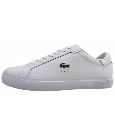 Lacoste POWRCOURT Sneaker in WHT/WHT 21G Lacoste POWRCOURT Sneaker in WHT/WHT 21G