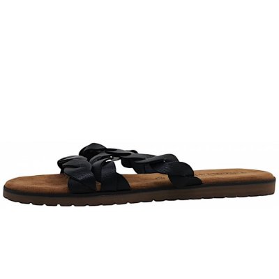 Lazamani Pantolette in black Lazamani Pantolette in black