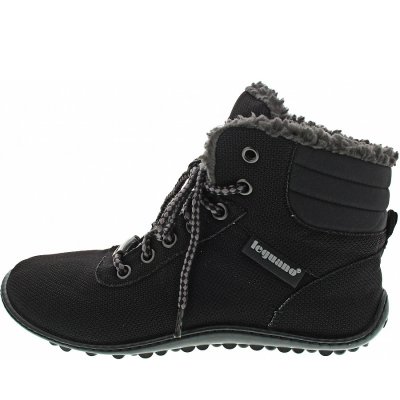 Leguano Kosmo Schnürstiefelette in schwarz