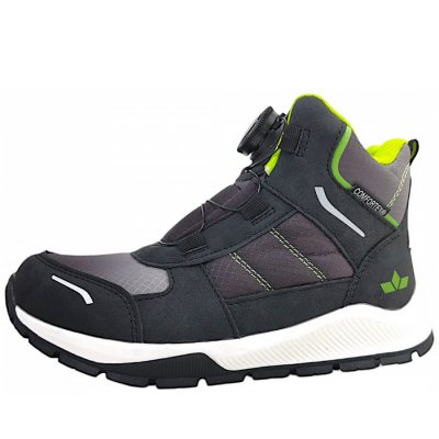 Lico Akima Schnürstiefel in 7023- Schwarz/Grau/Lemon Lico Akima Schnürstiefel in 7023- Schwarz/Grau/Lemon