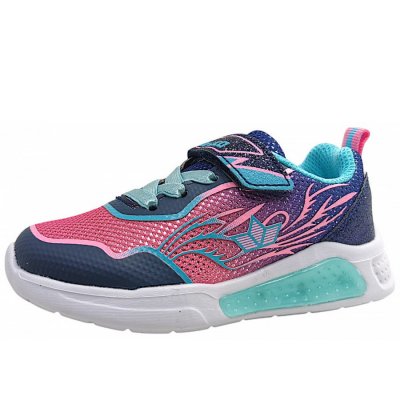 Lico Blinky Girl Klettschuh in pink/marine/türkis 3514 Lico Blinky Girl Klettschuh in pink/marine/türkis 3514