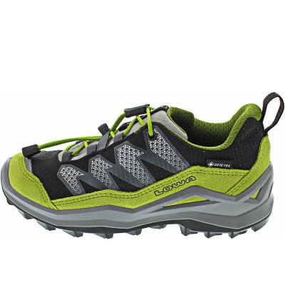 Lowa Maddox Pro GTX Lo Jr Wanderschuh in schwarz-limone Lowa Maddox Pro GTX Lo Jr Wanderschuh in schwarz-limone