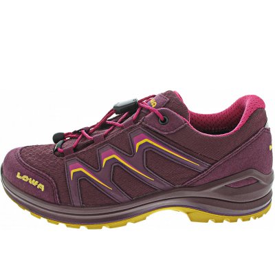Lowa Maddox GTX Lo Junior Wanderschuh in grape-fuchsia Lowa Maddox GTX Lo Junior Wanderschuh in grape-fuchsia