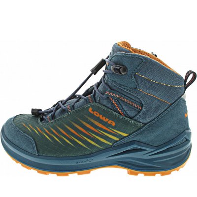 Lowa Zirrox II GTX Mid Jr Wanderstiefel in petrol-mango Lowa Zirrox II GTX Mid Jr Wanderstiefel in petrol-mango