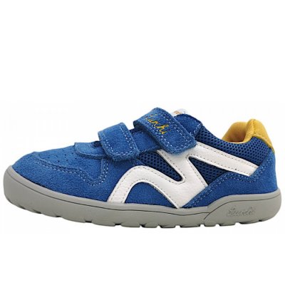 Lurchi Jamin Barefoot Klettschuh in royal blue/yellow 3606 Lurchi Jamin Barefoot Klettschuh in royal blue/yellow 3606