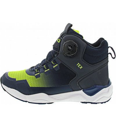 Lurchi Leroy Tex YK-ID Boots in navy lime Lurchi Leroy Tex YK-ID Boots in navy lime