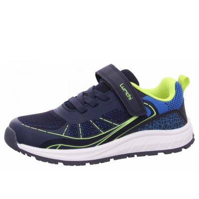 Lurchi Aito Klettschuh in navy lime