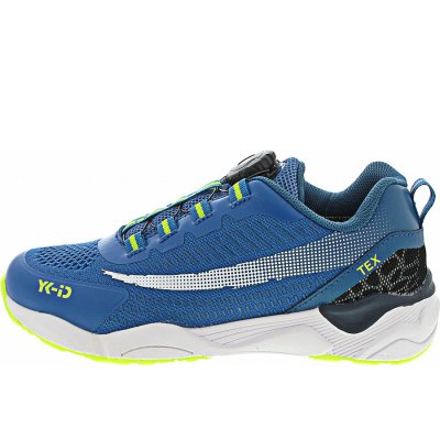 Lurchi Leuron-TEX YK-ID Sneaker in dk petrol lime Lurchi Leuron-TEX YK-ID Sneaker in dk petrol lime