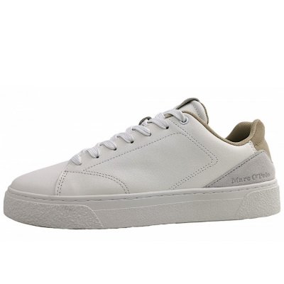 Marc O'Polo sportlicher Schnürer in 123 white/Taupe