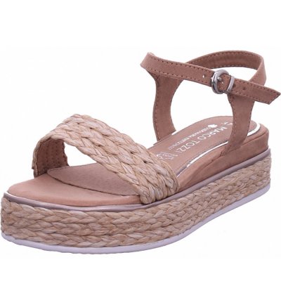 Marco Tozzi Damen Sandalette Sandalette in hell braun Marco Tozzi Damen Sandalette Sandalette in hell braun