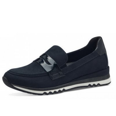 Marco Tozzi slippermodel 2471943 Slipper in dunkelblau Marco Tozzi slippermodel 2471943 Slipper in dunkelblau