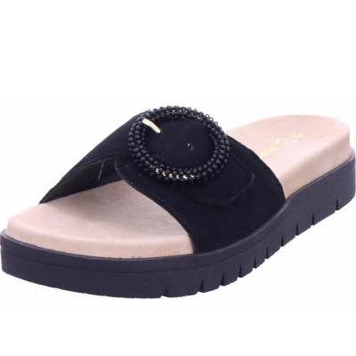 Marco Tozzi Pantolette in schwarz Marco Tozzi Pantolette in schwarz