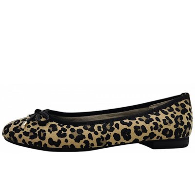 Marco Tozzi Ballerina in 005 black/leo