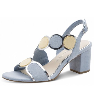 Marco Tozzi Sandale in lt.blue vanille Marco Tozzi Sandale in lt.blue vanille