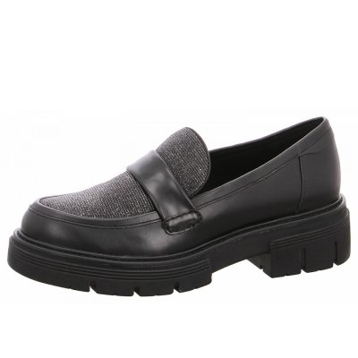 Marco Tozzi Slipper in 020 BLACK BRUSH CB Marco Tozzi Slipper in 020 BLACK BRUSH CB