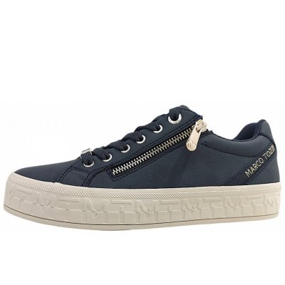Marco Tozzi sportlicher Schnürer in navy 805 Marco Tozzi sportlicher Schnürer in navy 805