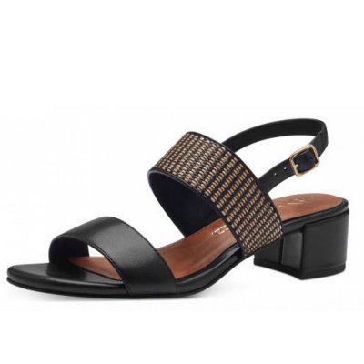 Marco Tozzi sandalette Sandalette in schwarz-kombiniert Marco Tozzi sandalette Sandalette in schwarz-kombiniert