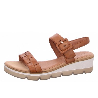 Marco Tozzi Sandalette in 310 COGNAC ANTIC Marco Tozzi Sandalette in 310 COGNAC ANTIC