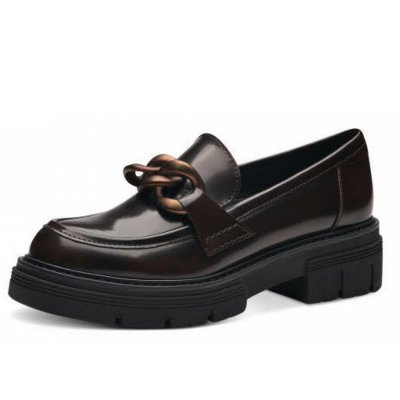 Marco Tozzi slippermodel 2470541 Slipper in dunkelbraun Marco Tozzi slippermodel 2470541 Slipper in dunkelbraun