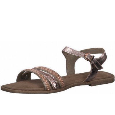 Marco Tozzi sandalette Sandalette in rosegold
