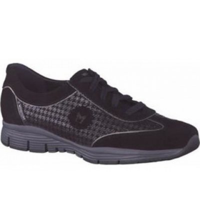 Mephisto YAEL Schnürer Sneaker in schwarz /schw. effekt