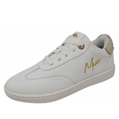 Mexx Proxy pip Sneaker in white gold