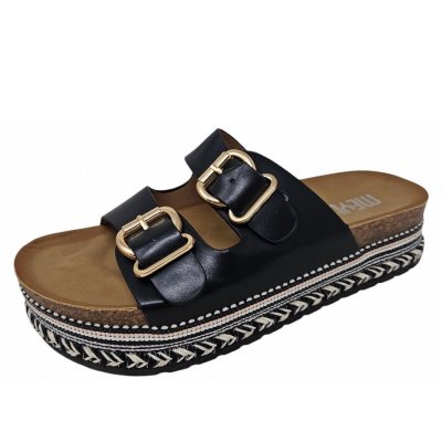 Meyla Nabo Pantolette in 0701 black Meyla Nabo Pantolette in 0701 black