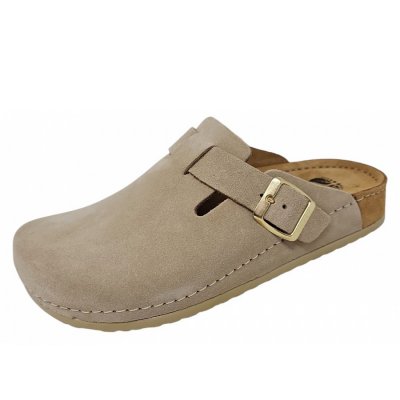 MUBB-Comfort Pantolette in cappuccino (beige)