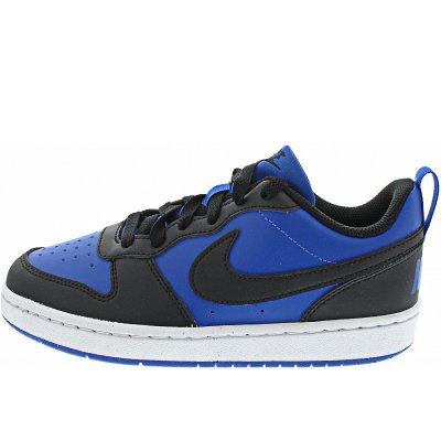 Nike Court Borough Low Sneaker in game royal-blk-wht Nike Court Borough Low Sneaker in game royal-blk-wht