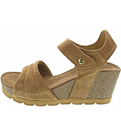 Panama Jack Sandalette in cuero-bark