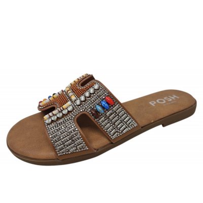 Poelman Pantolette in brown