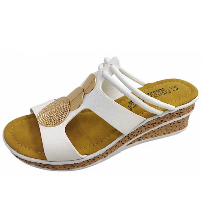 Post Xchange Pantolette in 1100 WEISS
