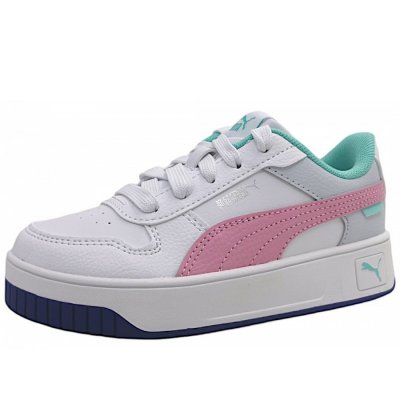 Puma Carina Street Jr Sneaker in 011 white-mauved Puma Carina Street Jr Sneaker in 011 white-mauved