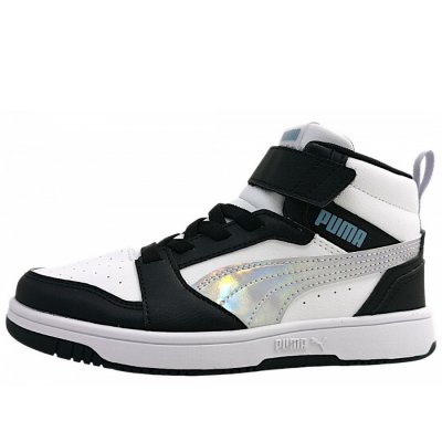 Puma Redvound VG Midspacebelle Sneaker in black/lilac/white Puma Redvound VG Midspacebelle Sneaker in black/lilac/white