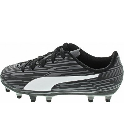 Puma Rapido III FG/AG Jr Fußballschuh Nocken in black-white Puma Rapido III FG/AG Jr Fußballschuh Nocken in black-white