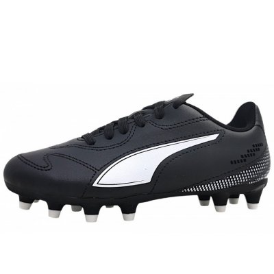 Puma Vitoria II FG/AG Jr. Fußballschuh in Black/white 01 Puma Vitoria II FG/AG Jr. Fußballschuh in Black/white 01