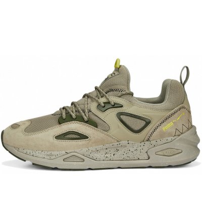 Puma Sneaker in Birch Tree-Green Moss