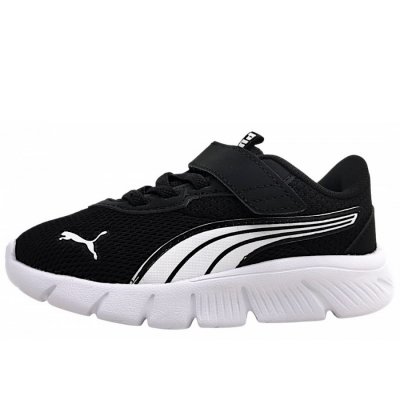 Puma Flexfocus Modern AC+ Inf Klettschuh in black/white 01 Puma Flexfocus Modern AC+ Inf Klettschuh in black/white 01