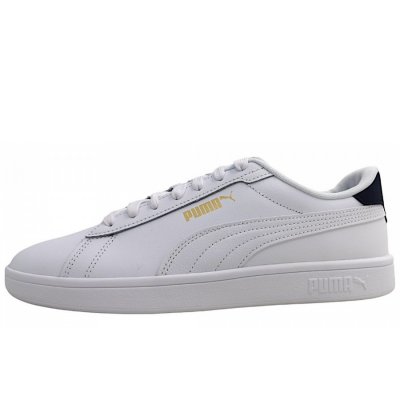 Puma Puma Smash 3.0 L Sneaker in 013- White-Navy Puma Puma Smash 3.0 L Sneaker in 013- White-Navy
