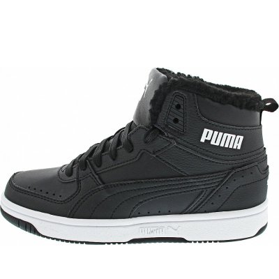 Puma Rebound Joy Fur Jr Sneaker high in puma black-puma white
