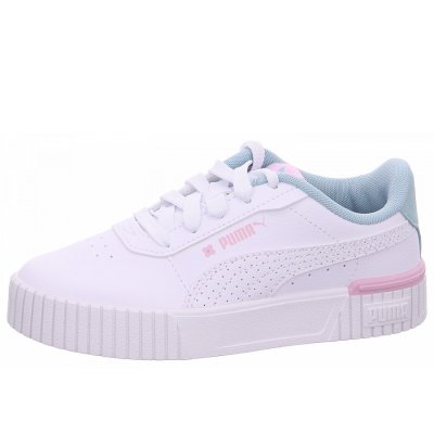 Puma Carina 2.0 Tropical PS Sneaker in 001 white-turquoise