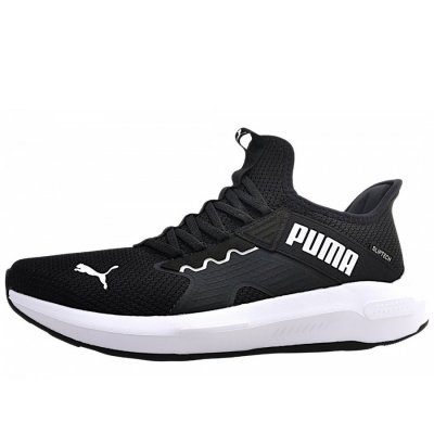 Puma Softride Enzo 5 Slip Tech Sportschuh in black/white/black 01