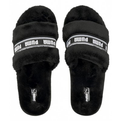 Puma Hauschuhe in schwarz